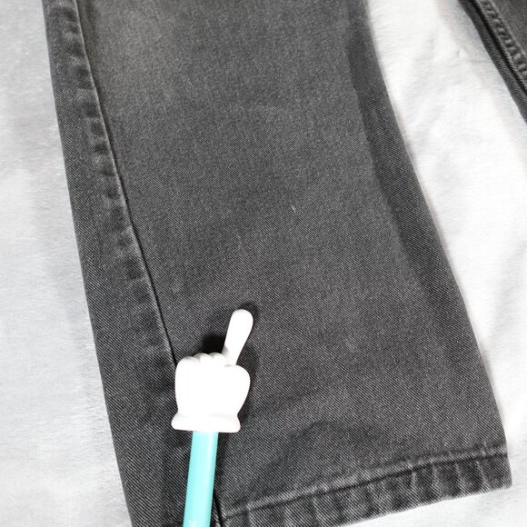 Vintage Levis 505 Regular Straight Leg Jeans Mens 34x28 (Tagged 38x32) Faded - Picture 6 of 16